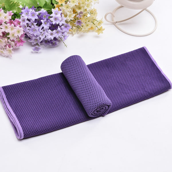 Sports Quick dry towel Microfiber Cooling Towel Running Cooling Ice Beach Towel Yoga Gym Club Yoga Cold Washcloth