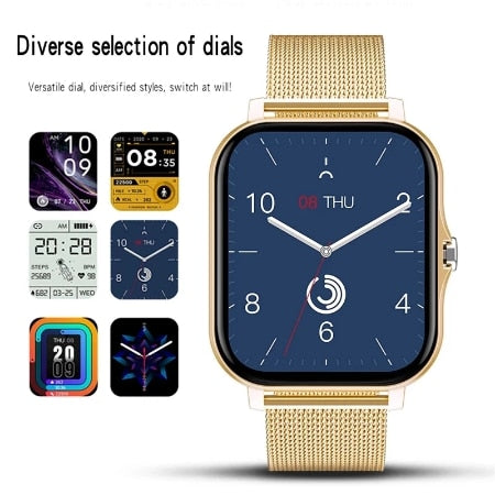 2022 Smart Watch Men Women Gift Sport Fitness Health Heart Rate Monitor Bluetooth Digital Smartwatch Wristwatch