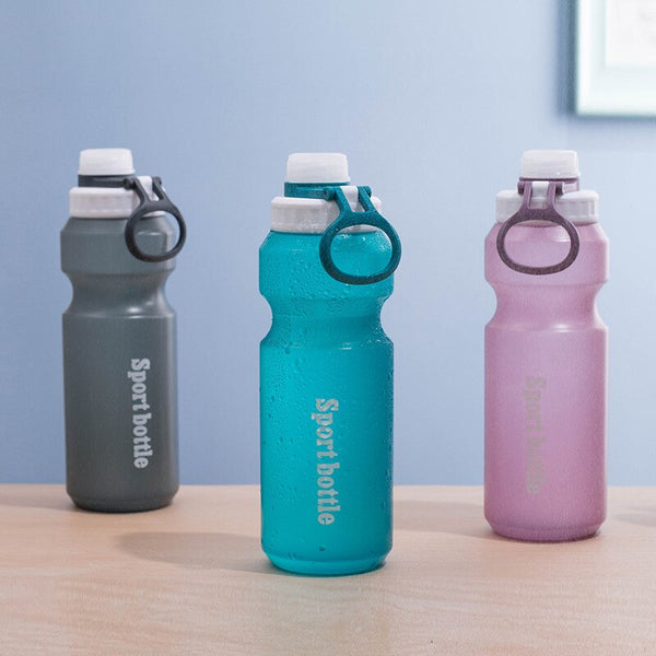 750ml Large Sport Water Bottle Portable Outdoor Running Hiking Leakproof Drinking Bottles Plastic Crink Cup for Fitness Yoga