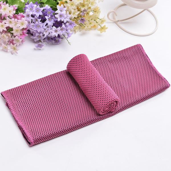 Sports Quick dry towel Microfiber Cooling Towel Running Cooling Ice Beach Towel Yoga Gym Club Yoga Cold Washcloth