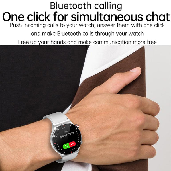 2022 New Bluetooth Call Smart Watch Men Sports Fitness Tracker Waterproof Smartwatch Large HD screen for huawei Xiaomi phone+box