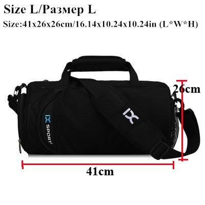 XC Gym Bag Multifunction Men's Gym Sports Bag Women Fitness Sport Bag Backpack with Shoe Compartment for Travel Yoga Training