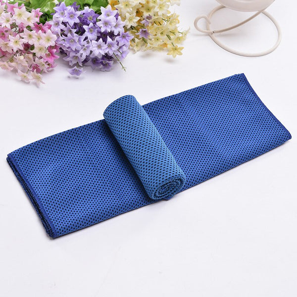 Sports Quick dry towel Microfiber Cooling Towel Running Cooling Ice Beach Towel Yoga Gym Club Yoga Cold Washcloth