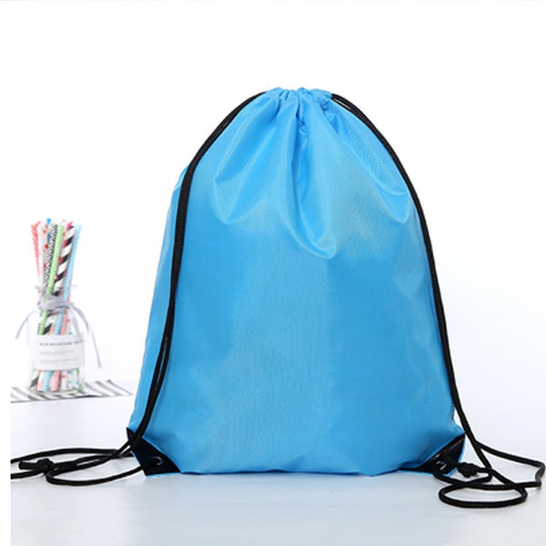 Waterproof Sport Gym Bag Drawstring Sack Sport Fitness Travel Outdoor Backpack Shopping Bags Beach Swimming Basketball Yoga Bags