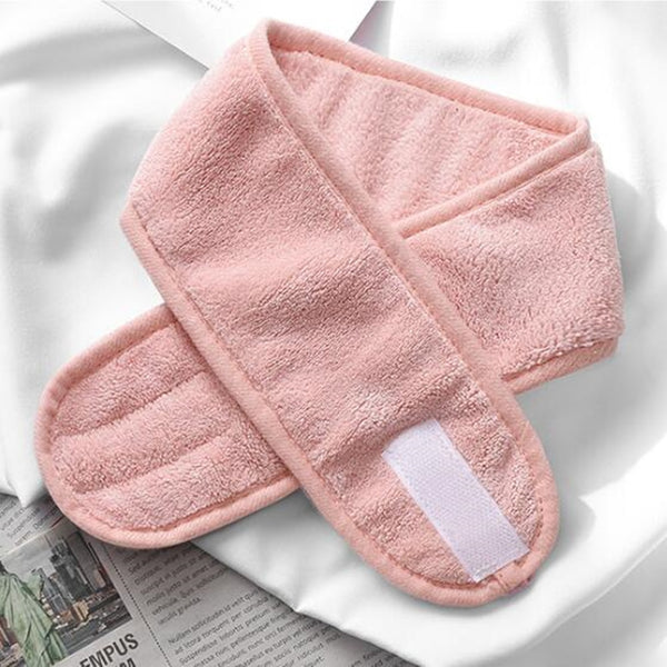 Women Adjustable Hairband Makeup Head Bands Wash Face Headband Yoga Spa Bath Shower Hair Holder for Cosmetic Make Up Accessories