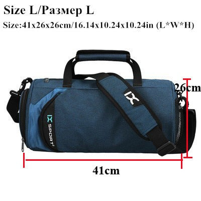 XC Gym Bag Multifunction Men's Gym Sports Bag Women Fitness Sport Bag Backpack with Shoe Compartment for Travel Yoga Training