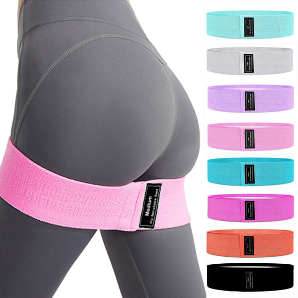 COYOCO Resistance Bands Fitness Booty Bands Hip Circle Fabric Fitness Expander Elastic Band for Home Workout Exercise Equipment