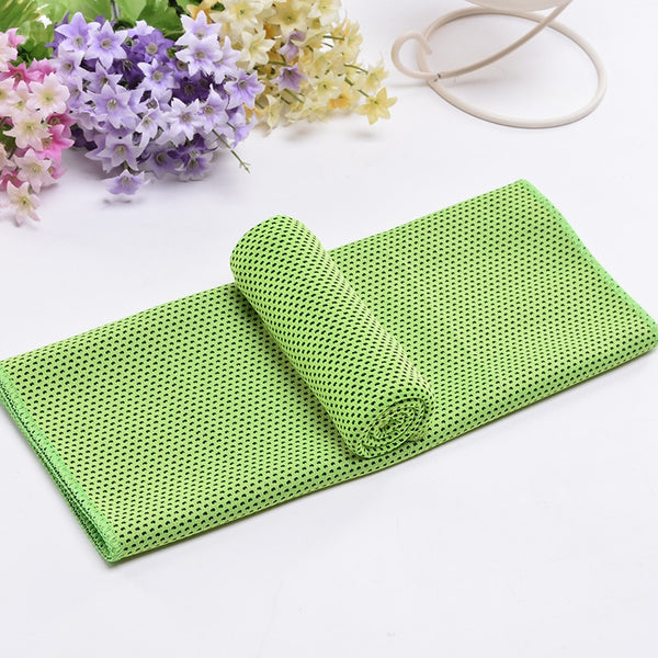 Sports Quick dry towel Microfiber Cooling Towel Running Cooling Ice Beach Towel Yoga Gym Club Yoga Cold Washcloth