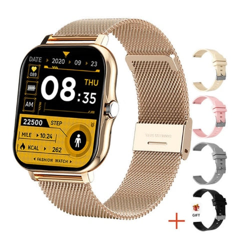 2022 Smart Watch Men Women Gift Sport Fitness Health Heart Rate Monitor Bluetooth Digital Smartwatch Wristwatch