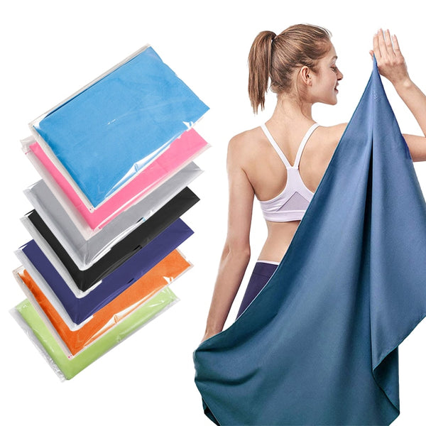 Microfiber Towels for Travel Sport Fast Drying Super Absorbent Large Hair towel Ultra Soft Lightweight Gym Swimming Yoga Towel