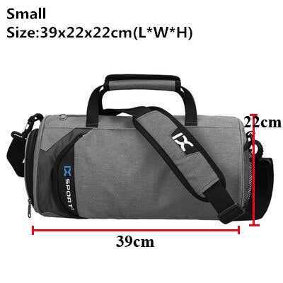 XC Gym Bag Multifunction Men's Gym Sports Bag Women Fitness Sport Bag Backpack with Shoe Compartment for Travel Yoga Training