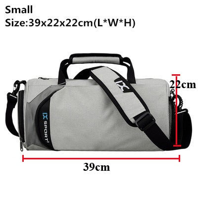 XC Gym Bag Multifunction Men's Gym Sports Bag Women Fitness Sport Bag Backpack with Shoe Compartment for Travel Yoga Training