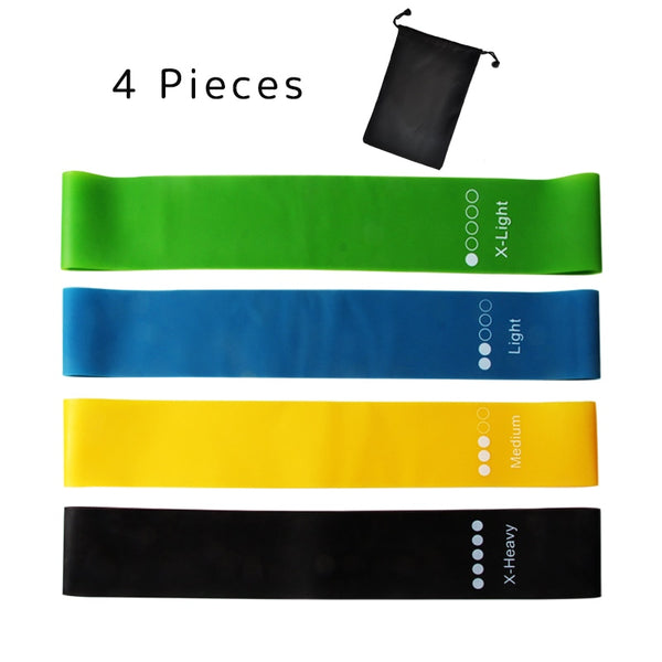 Yoga Resistance Rubber Bands For Fitness 5 Level Workout Elastic Bands Expander Pilates Sports Training Crossfit Gym Equipment