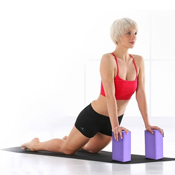 Popular Yoga Block Strap Set Cork Fitness Equipment Yoga Foam Stretching Brick Exercise Workout From Home Accessories