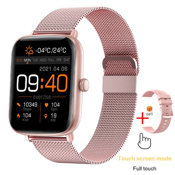 2022 LIGE New Women Smart Watch Heart Rate Monitor Health Sport Watches Life Waterproof Women Smartwatch For Huawei Xiaomi Apple