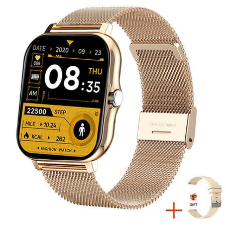 2022 Smart Watch Men Women Gift Sport Fitness Health Heart Rate Monitor Bluetooth Digital Smartwatch Wristwatch