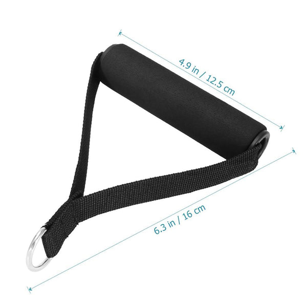 Resistance Band Handle Rope Bar Attachment Handlebar Station Fitness Tricep Exercise Gym Training Accessories