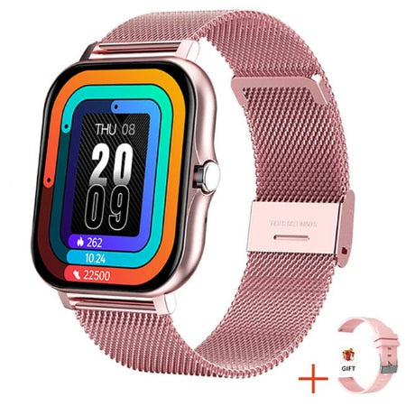 2022 Smart Watch Men Women Gift Sport Fitness Health Heart Rate Monitor Bluetooth Digital Smartwatch Wristwatch