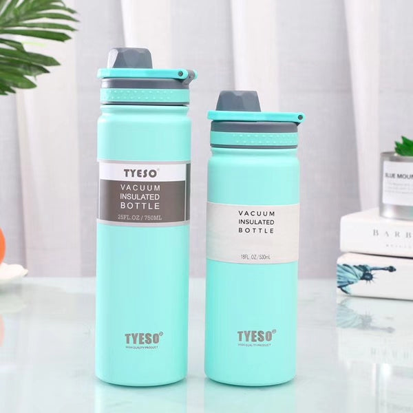 530/750/100Ml Thermos Mug With Straw Stainless Steel Thermal Insulation Straight Cup Thermal Water Bottle Tumbler Thermocup 1pcS