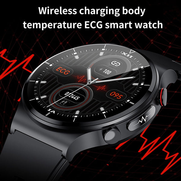 New ECG+PPG Health Smart Watches Men Heart Rate Blood Pressure Fitness Tracker IP68 Waterproof Smartwatch For Android ios Phone