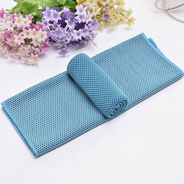 Sports Quick dry towel Microfiber Cooling Towel Running Cooling Ice Beach Towel Yoga Gym Club Yoga Cold Washcloth