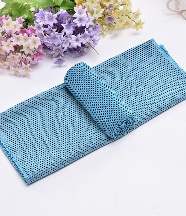 Sports Quick dry towel Microfiber Cooling Towel Running Cooling Ice Beach Towel Yoga Gym Club Yoga Cold Washcloth