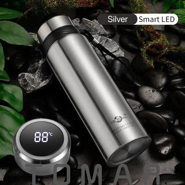 420-1800ml Large Capacity 304 Stainless Steel Tumbler Vacuum Thermal Flask Thermos Water Coffee Tea Portable Bottle