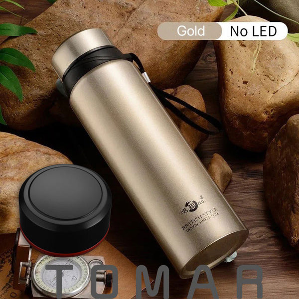 420-1800ml Large Capacity 304 Stainless Steel Tumbler Vacuum Thermal Flask Thermos Water Coffee Tea Portable Bottle