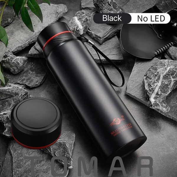 420-1800ml Large Capacity 304 Stainless Steel Tumbler Vacuum Thermal Flask Thermos Water Coffee Tea Portable Bottle